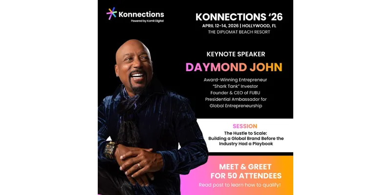 Daymond John named keynote speaker for Konnections ’26 in Florida